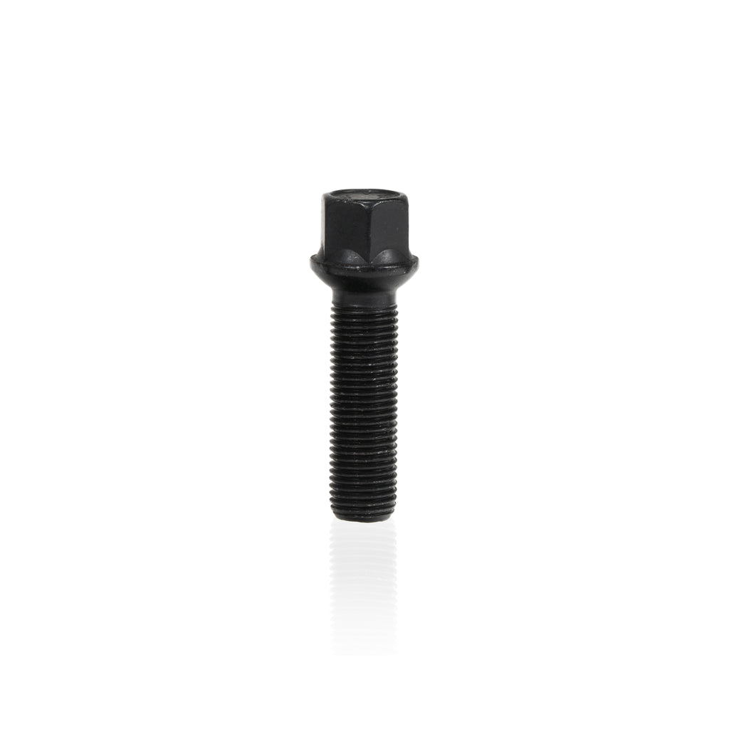 Wheel-Bolt-M14-X-1.5-X-35Mm-X-17Mm-Hex-Round-Seat-Black-Finish