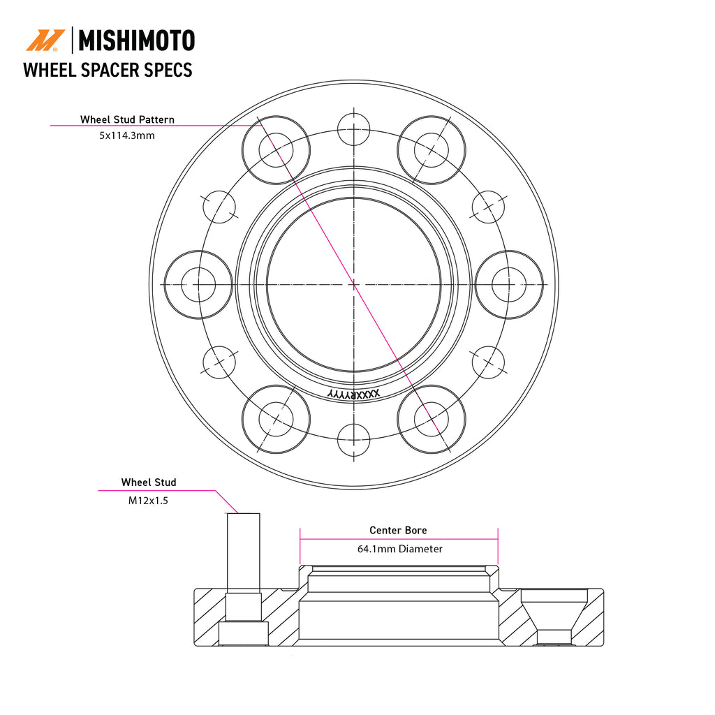 Mishimoto MMWS-002-200BK for Select Acura CL, Acura ILX, Acura NSX, Acura RDX, Acura RL, Acura RSX, Acura TL, Acura TLX, Acura TSX, Honda Accord, Honda Accord Crosstour, Honda CR-V, Honda Civic, Honda Element, Honda HR-V, Honda Odyssey, Honda Pilot,