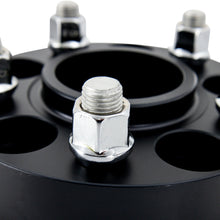 Load image into Gallery viewer, Wheel-Spacers,-5X100,-56.1-Center-Bore,-M12x1.25,-45Mm-Thick,-Black