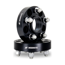 Load image into Gallery viewer, Wheel-Spacers,-5X100,-56.1-Center-Bore,-M12x1.25,-40Mm-Thick,-Black