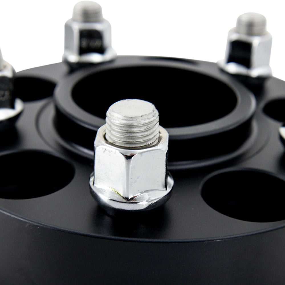 Wheel-Spacers,-5X114.3,-67.1-Center-Bore,-M12x1.5,-50Mm-Thick,-Black
