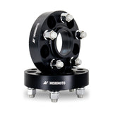 Mishimoto MMWS-001-400BK Wheel Spacers, 5X114.3, 70.5mm Center Bore, M14 X 1.5, 1.60-in Thick, Black