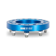 Load image into Gallery viewer, Wheel-Spacers,-8X165.1,-121.3Mm-Center-Bore,-M14-X-1.5,-45Mm-Thick,-Blue
