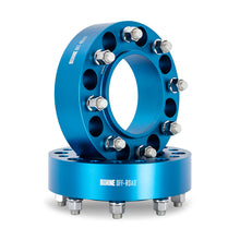 Load image into Gallery viewer, Wheel-Spacers,-8X165.1,-121.3Mm-Center-Bore,-M14-X-1.5,-50Mm-Thick,-Blue