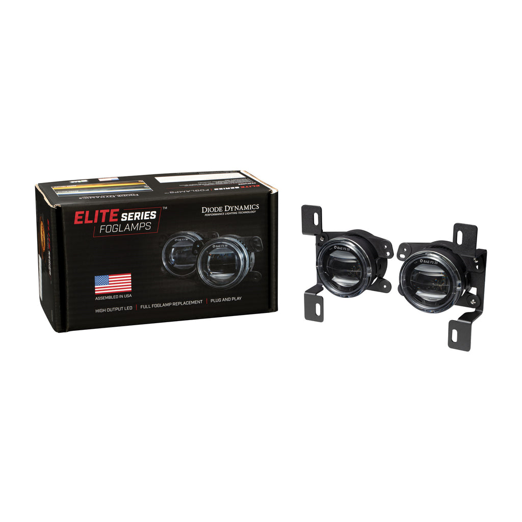 White-Elite-Series-Fog-Lamps-For-2018-2022-Jeep-Jl-Wrangler-Rubicon-W-Steel-Bumper