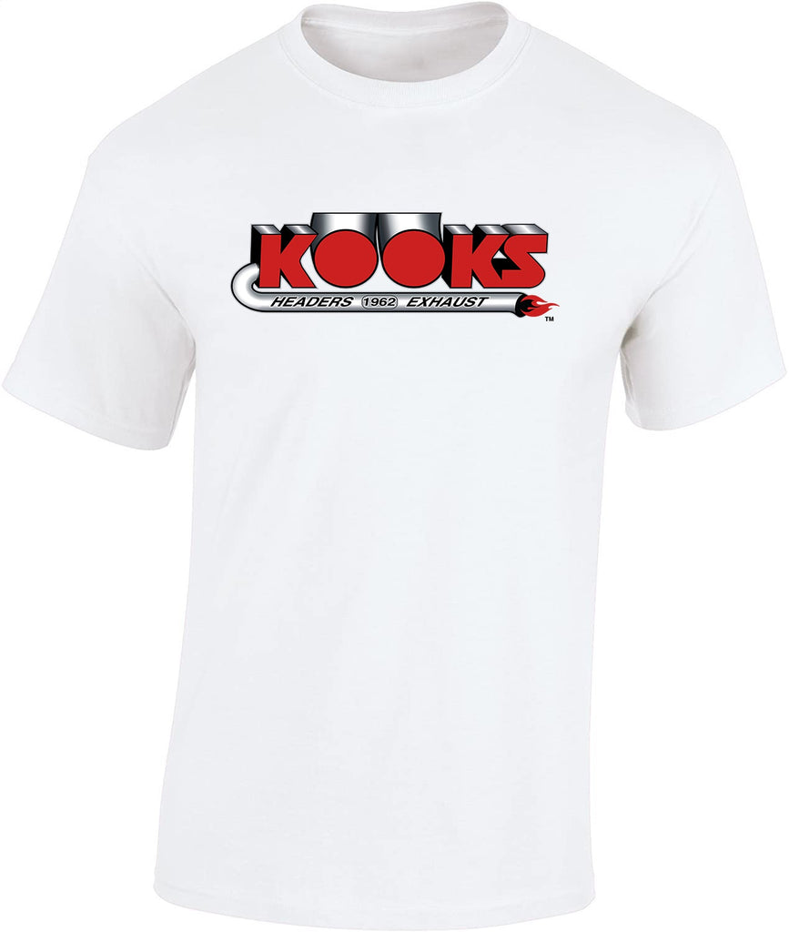 Kooks Custom Headers TS-1006450-00 White T-Shirt with Kooks Logo-Small