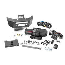 Load image into Gallery viewer, Winch-Bumper-4500-Lb-Winch-Synthetic-Rope-12-22-Can-Am-Renegade-1000Renegade-800R-Rough-Country
