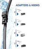 Hella 358179151 Back Glass Wiper Blade
