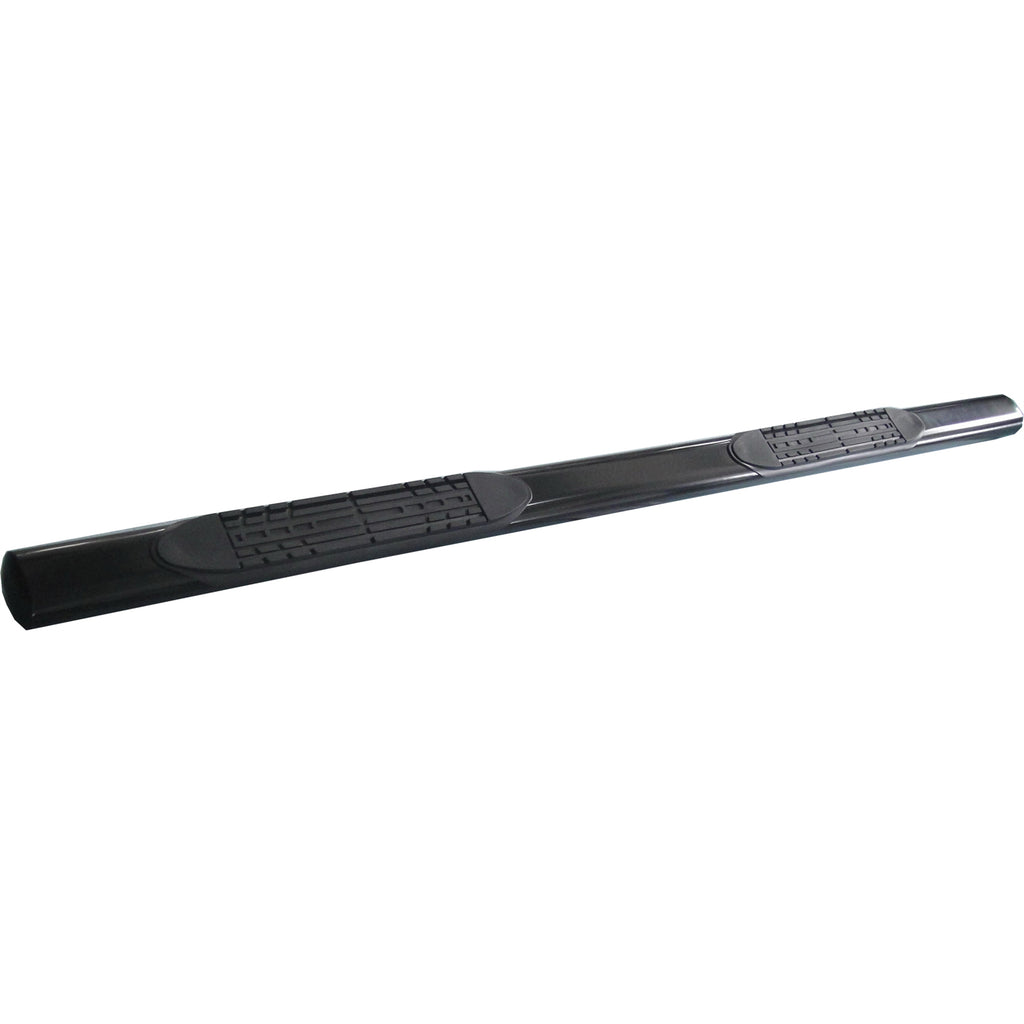With-Step-Pads-4-In-Oval-Straight-Powder-Coated-Black-Mild-Steel-With-Welded-End