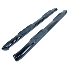 Load image into Gallery viewer, With-Step-Pads-6-In-Oval-Bent-Powder-Coated-Black-Steel-With-Welded-End-Caps-Roc