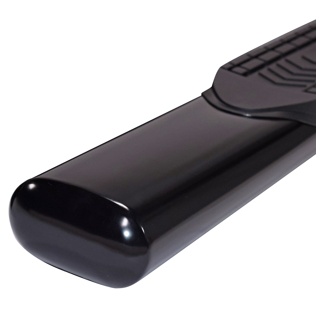 With-Step-Pads-6-In-Oval-Bent-Powder-Coated-Black-Steel-With-Welded-End-Caps-Roc