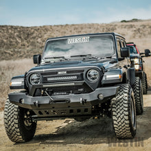 Load image into Gallery viewer, Wj2-Full-Width-Front-Bumper-With-Led-Light-Bar-Mount;-18-24-Wrangler-Jl--20-23-Gladiator-Must-Go-Via-Truck