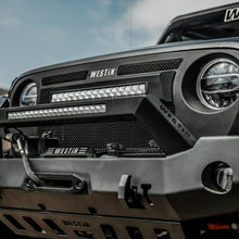 Load image into Gallery viewer, Wj2-Full-Width-Front-Bumper-With-Led-Light-Bar-Mount;-18-24-Wrangler-Jl--20-23-Gladiator-Must-Go-Via-Truck