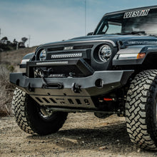 Load image into Gallery viewer, Wj2-Full-Width-Front-Bumper-With-Led-Light-Bar-Mount;-18-24-Wrangler-Jl--20-23-Gladiator-Must-Go-Via-Truck