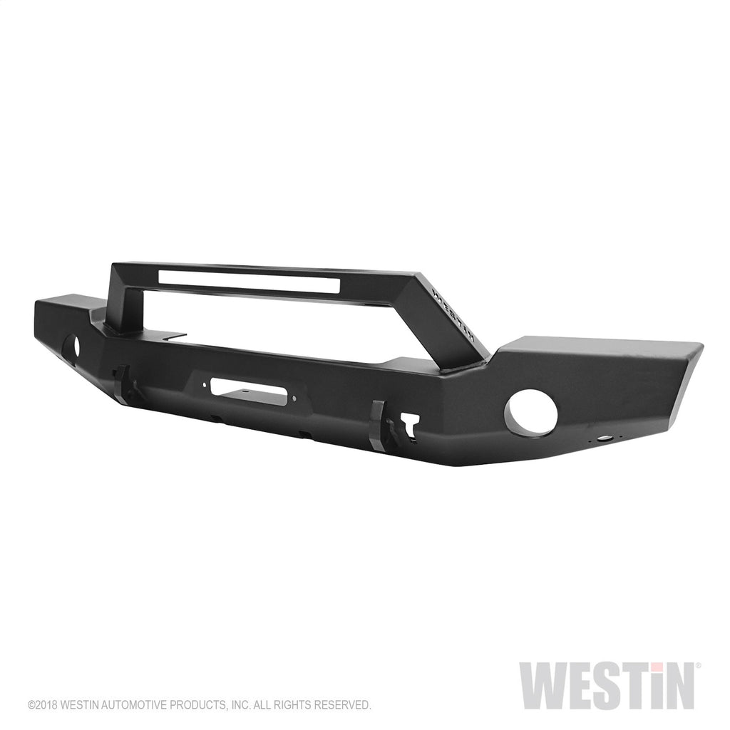 Wj2-Full-Width-Front-Bumper-With-Led-Light-Bar-Mount;-18-24-Wrangler-Jl--20-23-Gladiator-Must-Go-Via-Truck