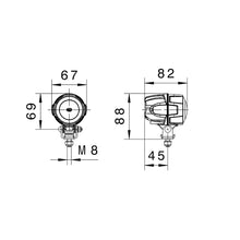 Load image into Gallery viewer, Work-Lamp-Na-0Gr-Md1242-Dt-M50-1G0