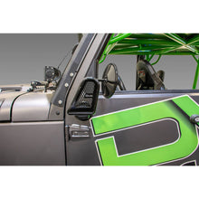 Load image into Gallery viewer, Wrangler-Tubular-Mirrors-For-07-18-Wrangler-Jk-Black-Dv8-Offroad