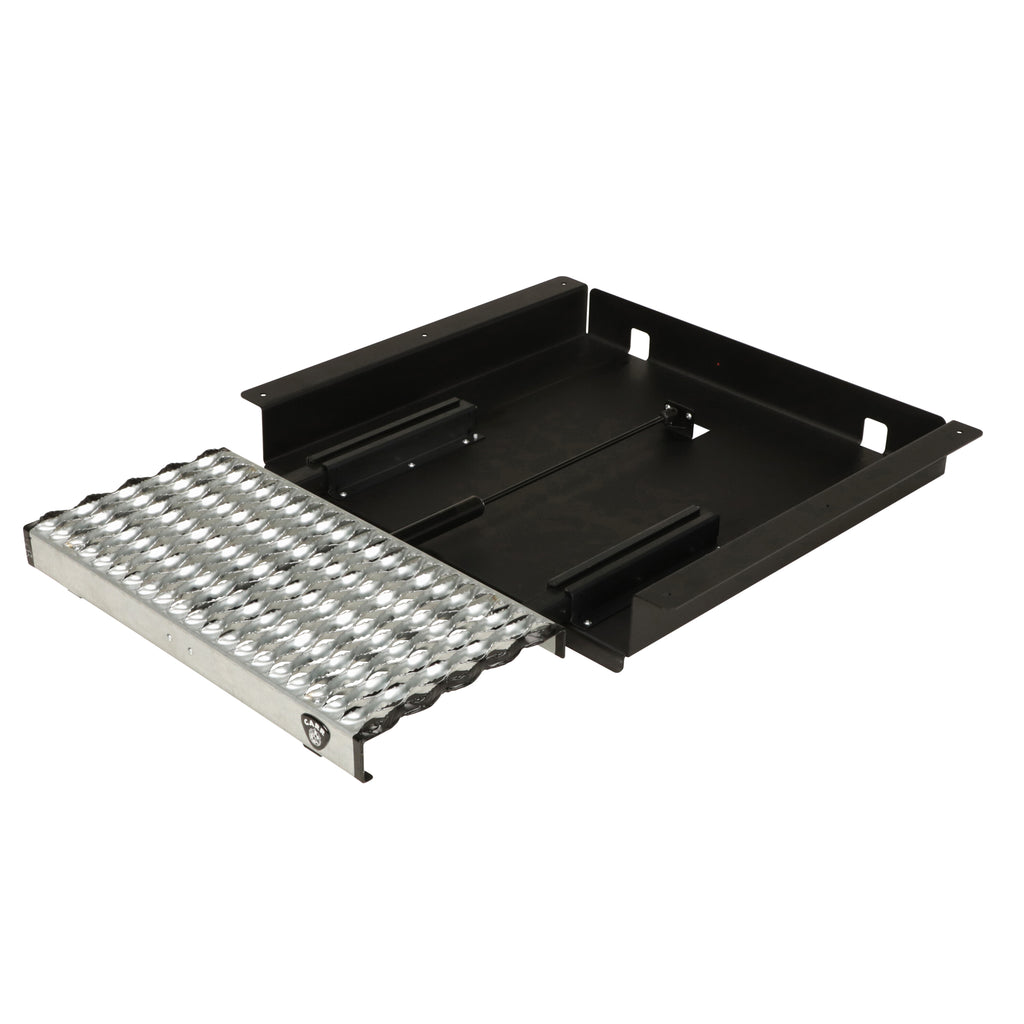 Wts-24In-Extra-Deep-Retractable-Step-Xp3-Blk-Pwdr-CoatGalvanized-Nonslip-Grip-Strut