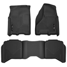 Load image into Gallery viewer, X-Act-Black-Front--Second-Row-Floor-Liners-Dodge-Ram-09-18-150019-22-1500-Classic-10-18-25003500-Crew-Cab
