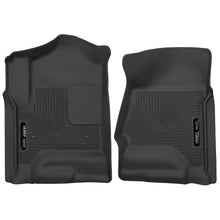 Load image into Gallery viewer, X-Act-Black-Front-Floor-Liners-;-14-18-SilveradoSierra-ExtendedCrew-Cab-1500-15-19-Hd