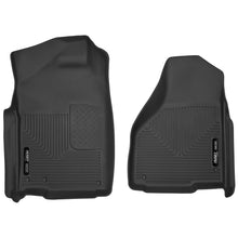 Load image into Gallery viewer, X-Act-Black-Front-Floor-Liners-;-Dodge-Ram-02-18-RegularQuad-Cab-150019-23-1500-Classic-RegularQuad-Cab-03-18-25003500-Regular-Cab