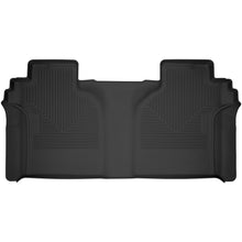 Load image into Gallery viewer, X-Act-Black-Second-Row-Floor-Liners-;-SilveradoSierra-19-23-1500-20-23-Hd-Crew-Cab-With-Pseudo-Storage-Box