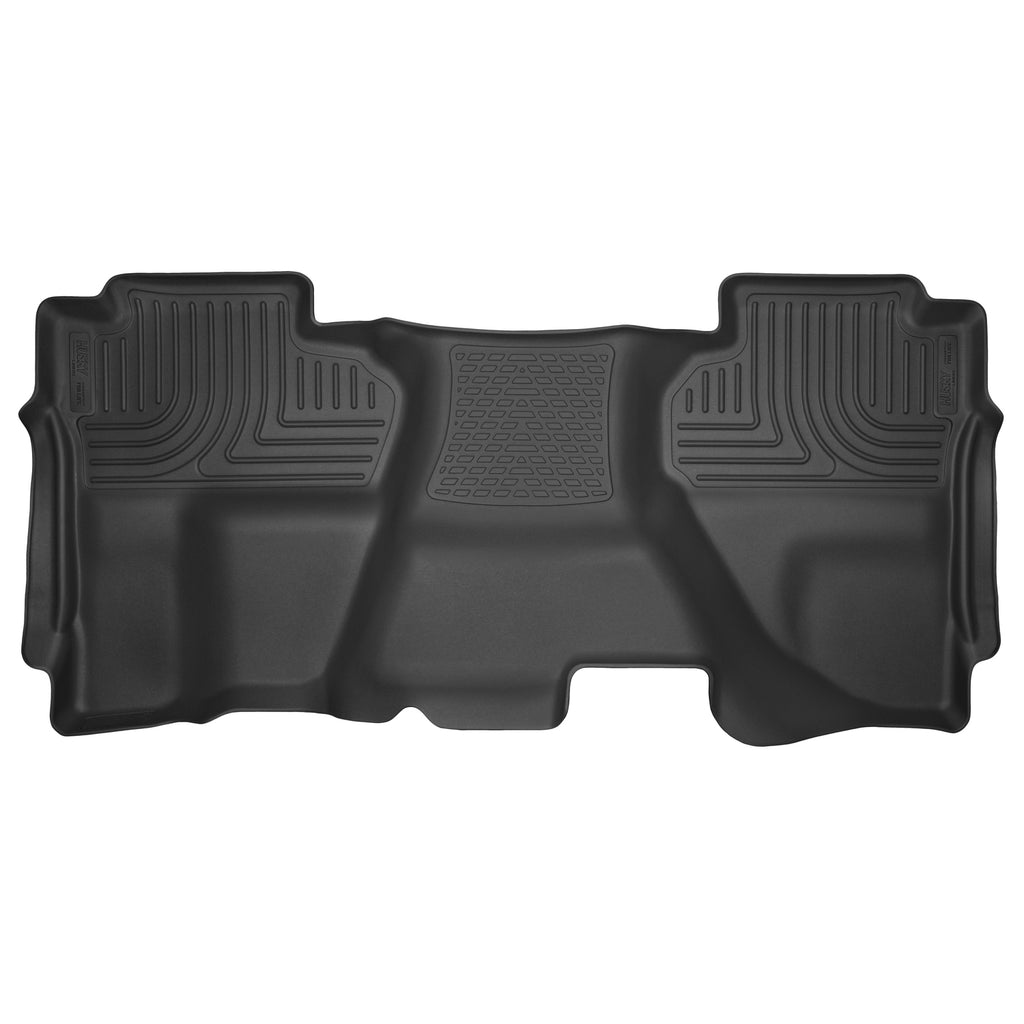 X-Act-Black-Second-Row-Floor-Liners-;Br14-18Nbsp;-SilveradoSierra-Extended-Cab-1500-15-19-Hd-;-Full-Coverage