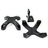 Race Sport RSBKU17 X-Clamp Mounting System Bracket for 2-3 inch Diameter Tubing (Pair)