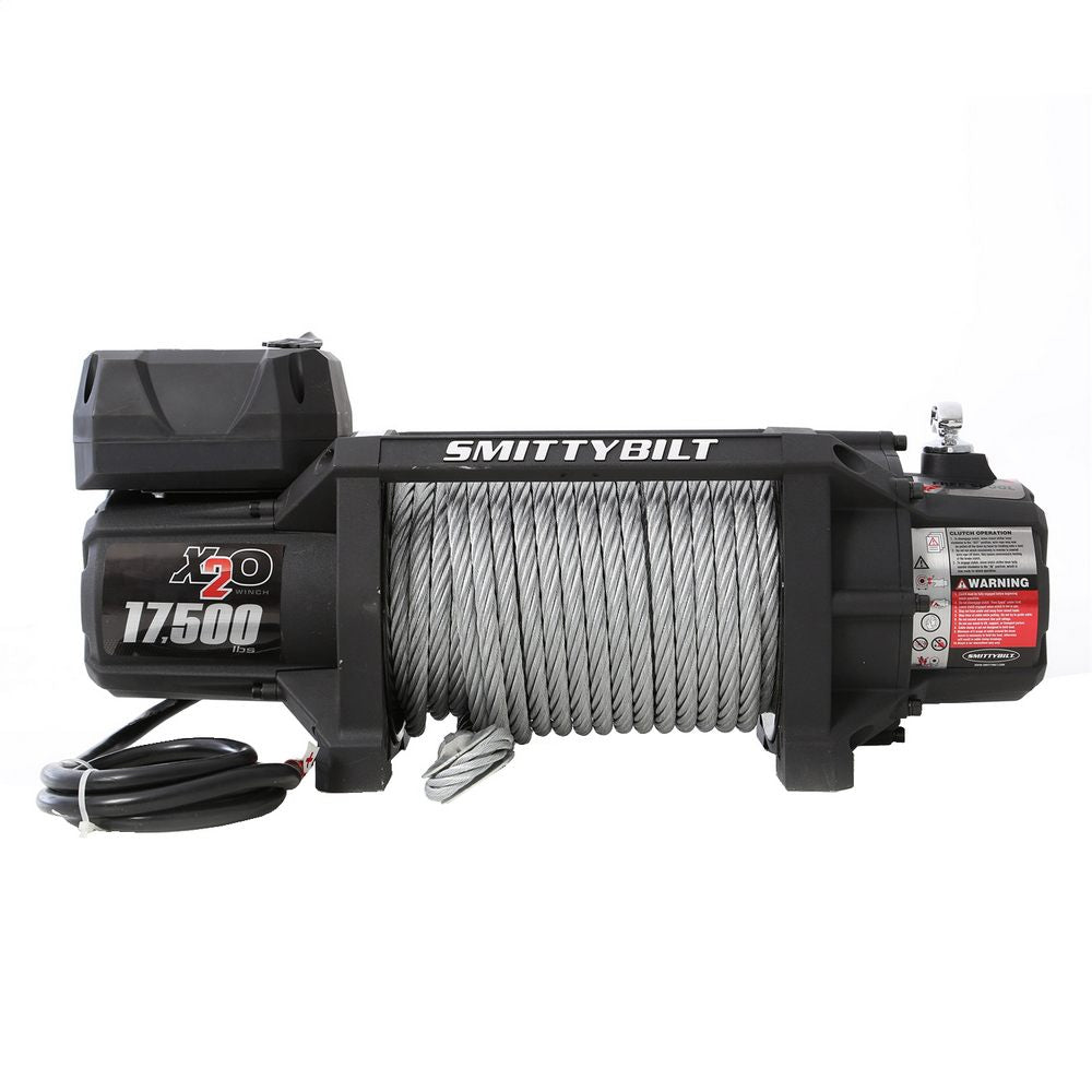 X2o-Gen2-17.5K-Waterproof-Wireless-Winch-WSteel-Cable