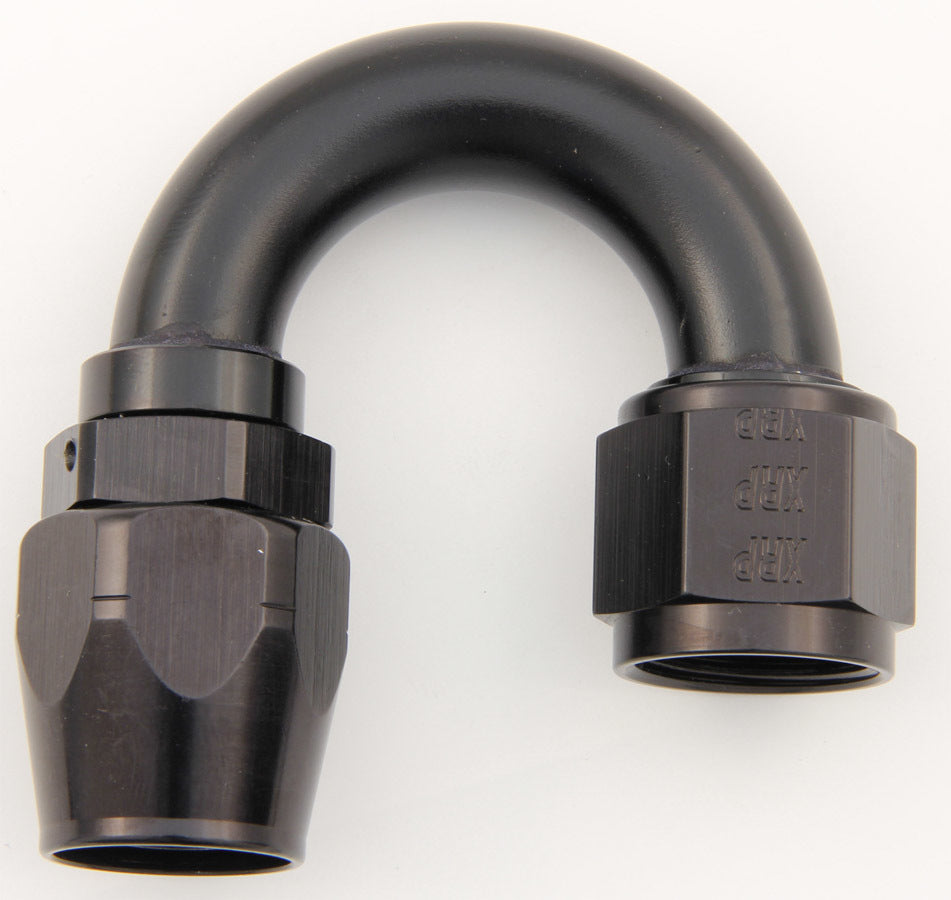 XRP-XTREME RACING PROD. 218012BB #12 180 Deg Dbl Swivel Hose End Black