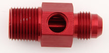 Load image into Gallery viewer, XRP-XTREME RACING PROD. 700194 #6 to 3/8 NPT Fuel Press Adapter w/ 1/8 NPT Port