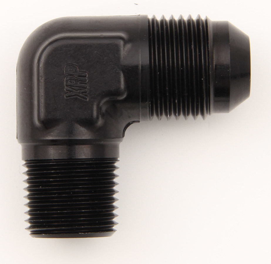 XRP-XTREME RACING PROD. 982208BB Elbow 90 X #8 Flare X 3/8 NPT Black