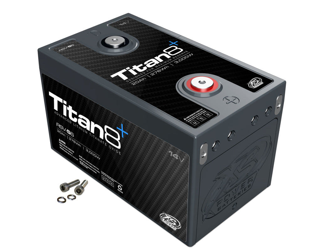 XS POWER BATTERY RSV-S6 Titan8 Lithium Battery 14-Volt