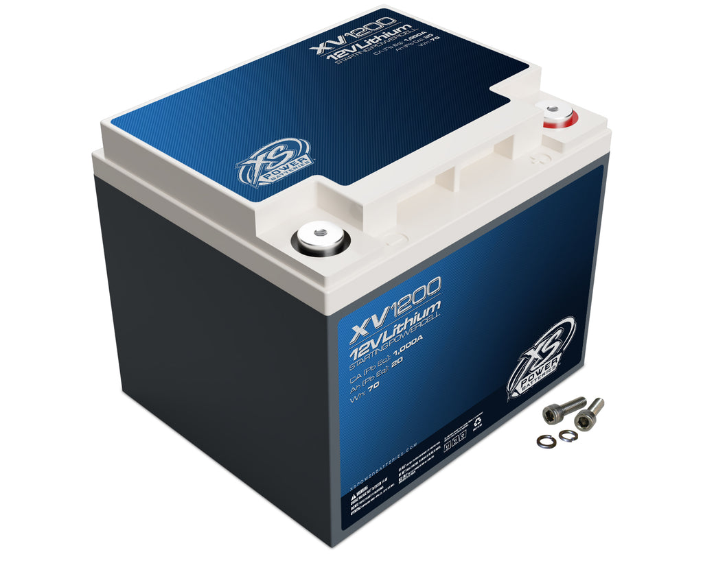 XS POWER BATTERY XV1200 Lithium Titan8 XV Series 12 Volt Battery 1000 CA