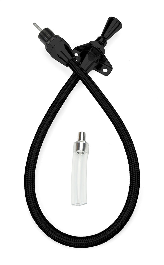 Lokar XTD-3AODFM Hi-Tech Flexible Braided Transmission Dipstick for Select Ford Bronco, Ford Bronco II, Ford Country Squire, Ford Crown Victoria, Ford E-100 Econoline, Ford E-100 Econoline Club Wagon, Ford E-150, Ford E-150 Club Wagon, Ford E-150