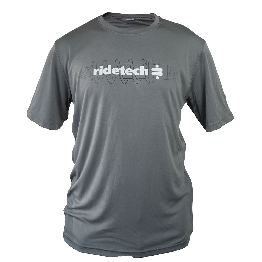 (Xl)-T-Shirt---Coil-Over-Sport-Tech-T-Shirt---Grey,-X-Large.