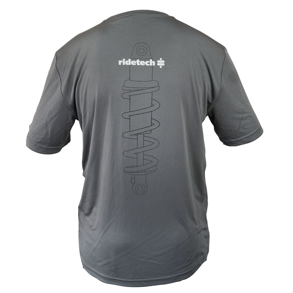 (Xl)-T-Shirt---Coil-Over-Sport-Tech-T-Shirt---Grey,-X-Large.