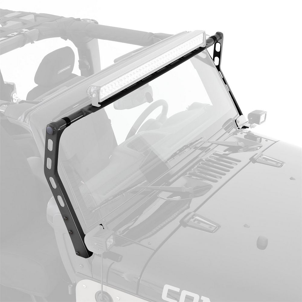 Xrc-Light-Bar---Textured-Black--Windshield-Top