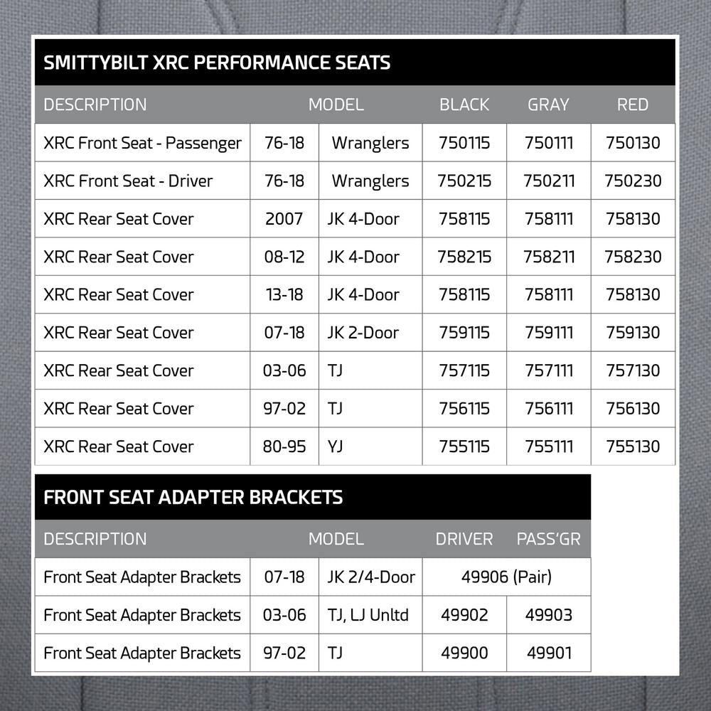 Xrc-Suspension-Seat---Driver-Side---Black-Sides-Gray-Center