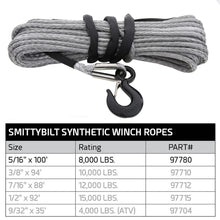 Load image into Gallery viewer, Xrc-Synthetic-Rope---8,000-Lb.---1132-X-100Ft