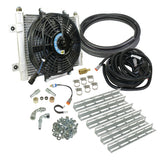 BD Diesel 1030606-3/8 Xtruded Trans Oil Cooler - 3/8 inch Cooler Lines