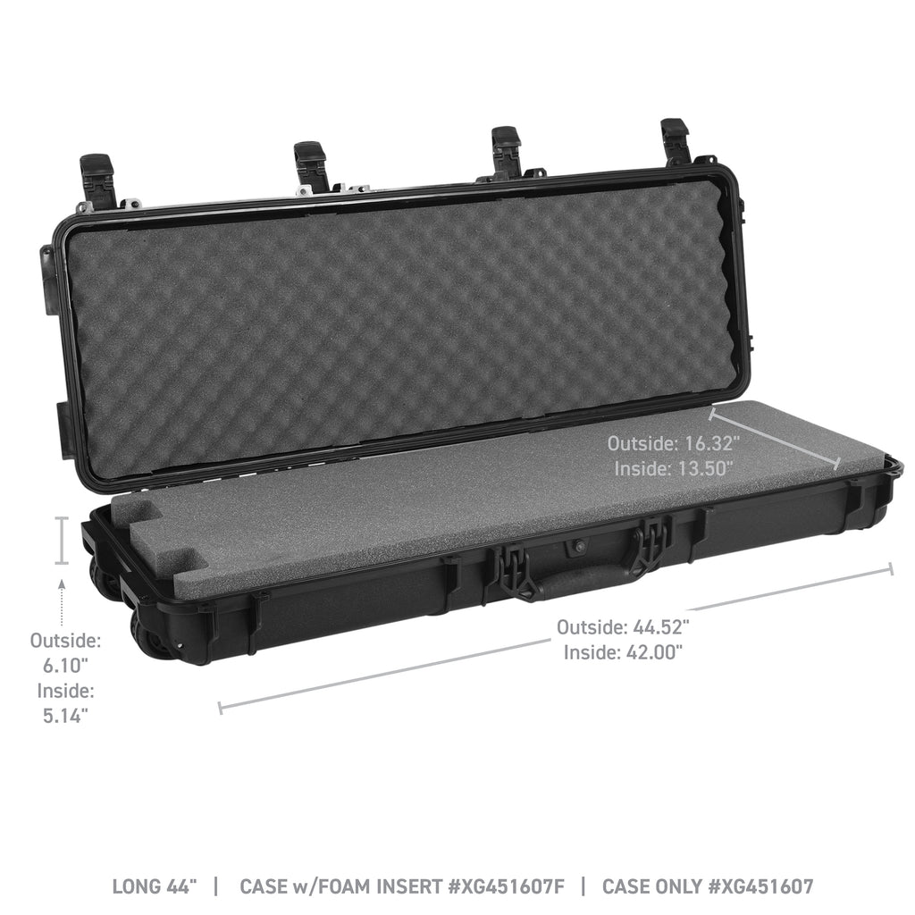 Xventure-Gear-Hard-Case-W-Foam---Long-44In.--Ip67--Automatic-Air-Valve---Textured-Black