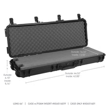 Load image into Gallery viewer, Xventure-Gear-Hard-Case-W-Foam---Long-44In.--Ip67--Automatic-Air-Valve---Textured-Black