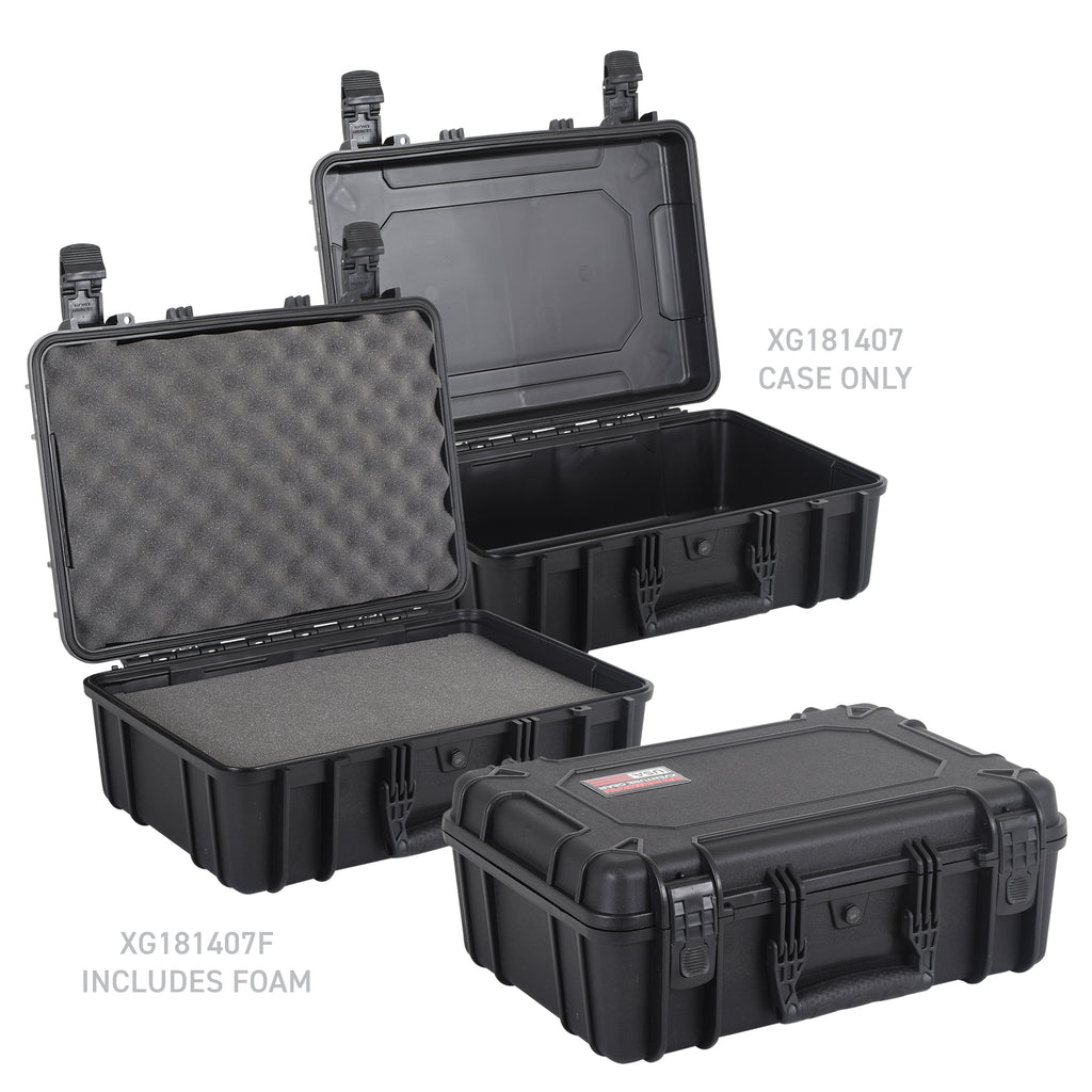 Xventure-Gear-Hard-Case-WFoam---Medium-18In.--Lockable--Ip67---Tex.-Black