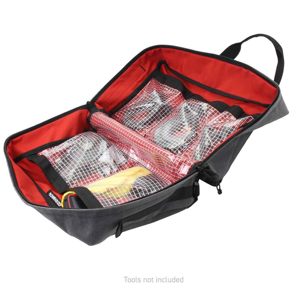 Xventure-Gear-Recovery-Bag-(7.5X11.5X18in.-Closed)-12Oz-Waxed-Canvas---Black