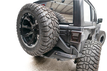 Load image into Gallery viewer, Fab Fours JL18-Y1851T-1 Off The Door Tire Carrier for Select Jeep Wrangler