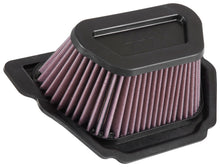 Load image into Gallery viewer, K&amp;N YA-1015 Replacement Air Filter for Select Yamaha MT-10, Yamaha YZF-R1, Yamaha YZF-R1M, Yamaha YZF-R1S