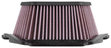Load image into Gallery viewer, K&amp;N YA-1015 Replacement Air Filter for Select Yamaha MT-10, Yamaha YZF-R1, Yamaha YZF-R1M, Yamaha YZF-R1S