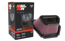 Load image into Gallery viewer, K&amp;N YA-1020 Replacement Air Filter for Select Yamaha YZF-R1, Yamaha YZF-R1 World GP 60th Anniversary Edition, Yamaha YZF-R1M