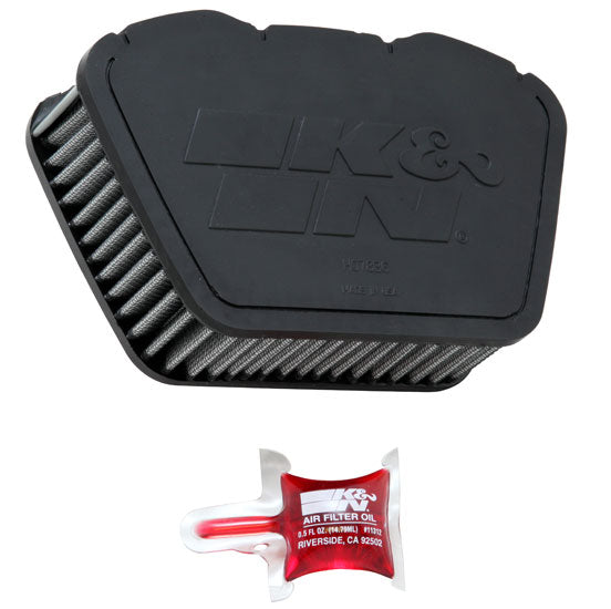 K&N YA-1307 Replacement Air Filter for Select Yamaha XVS13 Stryker, Yamaha XVS13 Stryker Bullet Cowl, Yamaha XVS1300 V Star 1300, Yamaha XVS1300 V Star Deluxe, Yamaha XVS1300A V Star Tourer, Yamaha XVS950 V Star 950, Yamaha XVS950CT V Star 950 Tourer
